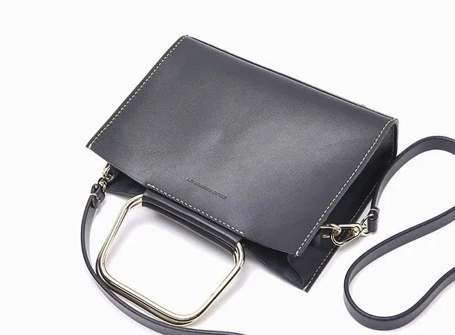 Cute Leather Red Womens Mini Chain Purse Handbag Chain Shoulder Bags for Women