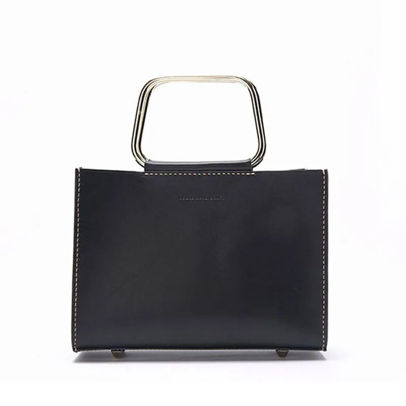 Cute Leather Red Womens Mini Chain Purse Handbag Chain Shoulder Bags for Women