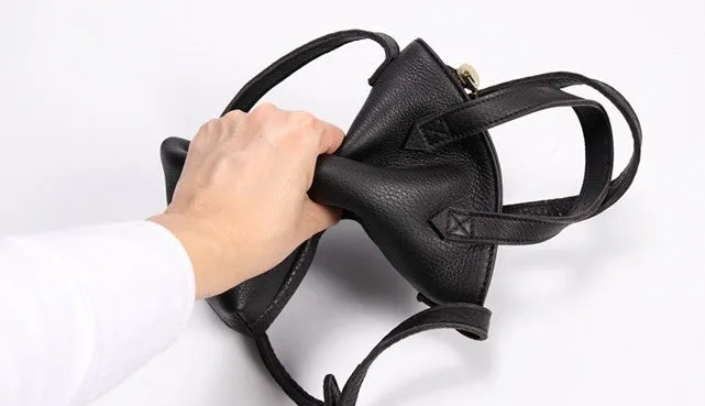 Cute LEATHER WOMEN Small Handbag Purse Mini SHOULDER BAG Purses FOR WOMEN
