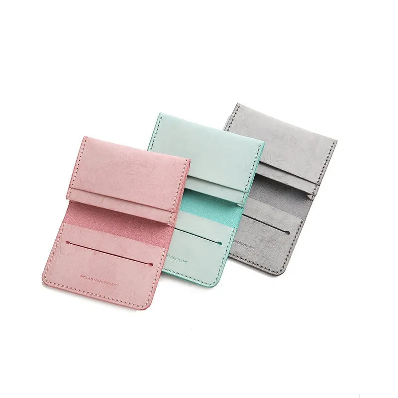 Cute Leather Womens Card Wallet Card Holder Change Wallets for Women