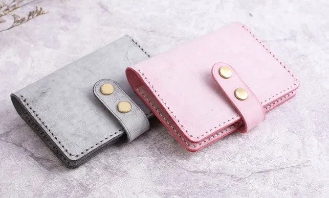 Cute Leather Womens Card Wallet Card Holder Multi Card Wallet for Women