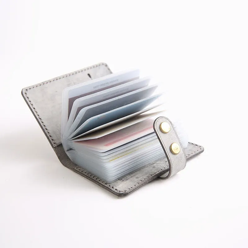 Cute Leather Womens Card Wallet Card Holder Multi Card Wallet for Women
