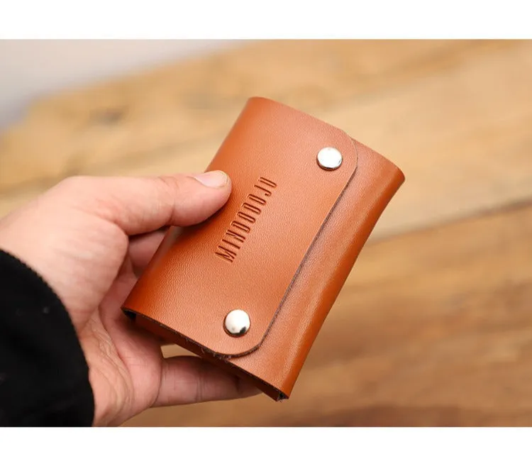Cute Women Black Leather Card Holders Coin Wallet Multi Card Wallet For Women