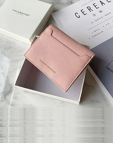 Cute Women Black Leather Card Holders Slim Card Wallet Card Holder Wallet For Women