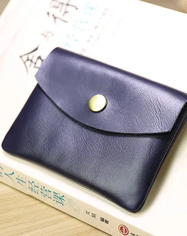Cute Women Black Leather Mini Card Wallet Coin Wallets Slim Change Wallets For Women