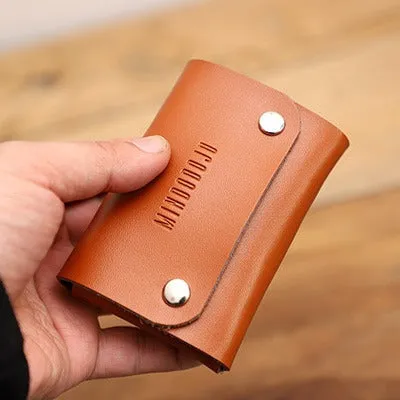 Cute Women Green Leather Card Holders Coin Wallet Multi Card Wallet For Women