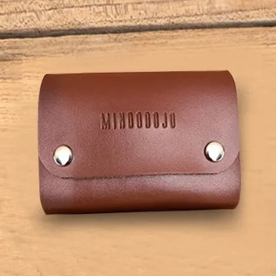 Cute Women Green Leather Card Holders Coin Wallet Multi Card Wallet For Women