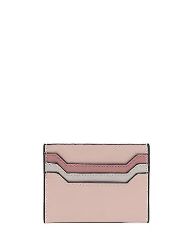 Cute Women Leather Card Holder Contrast Color Card Wallet Card Holder Credit Card Holder For Women