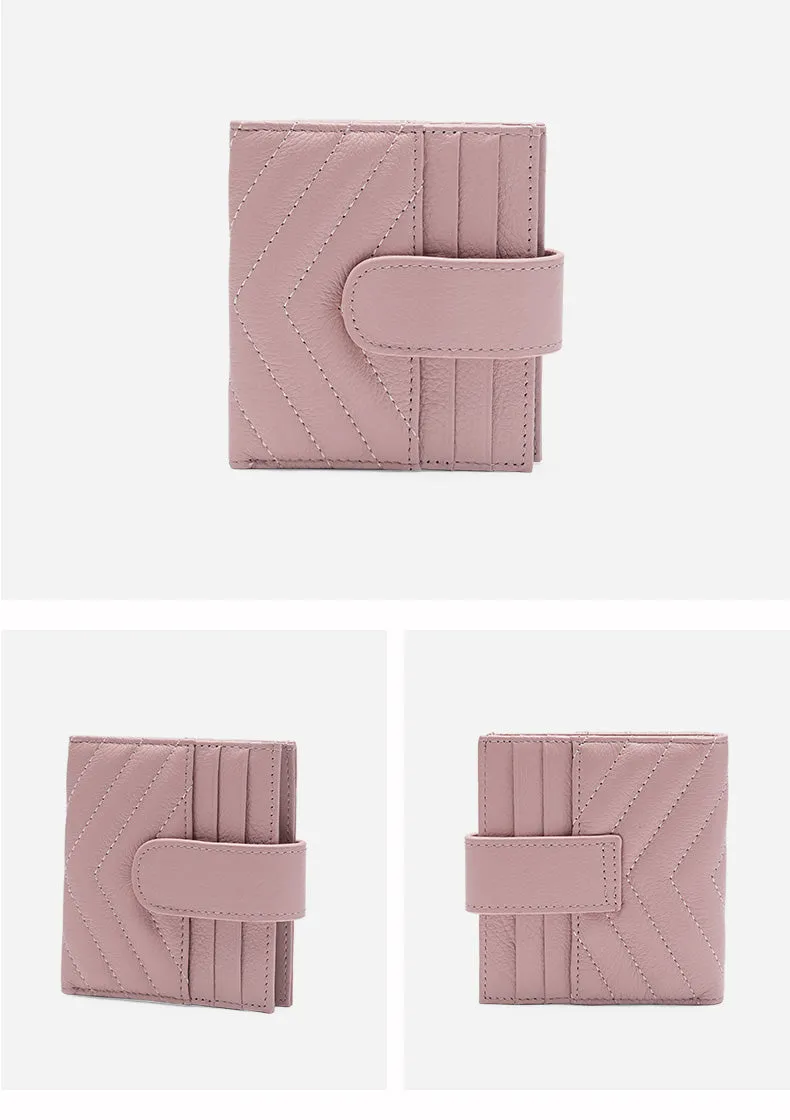 Cute Women Leather Card Holder Small Card Wallet Card Holder Small Wallet Credit Card Holder For Women