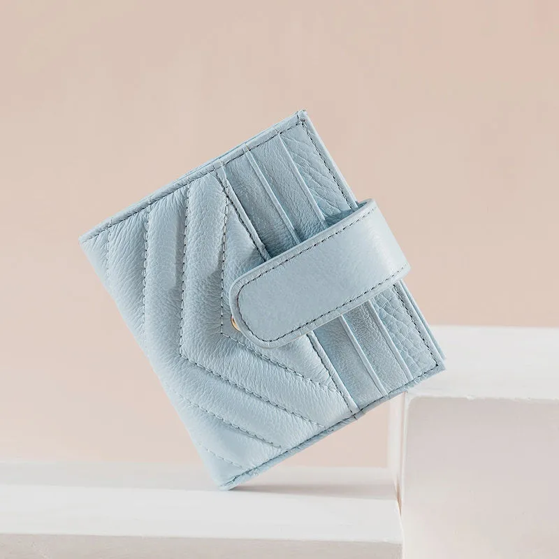 Cute Women Leather Card Holder Small Card Wallet Card Holder Small Wallet Credit Card Holder For Women