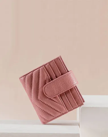 Cute Women Leather Card Holder Small Card Wallet Card Holder Small Wallet Credit Card Holder For Women