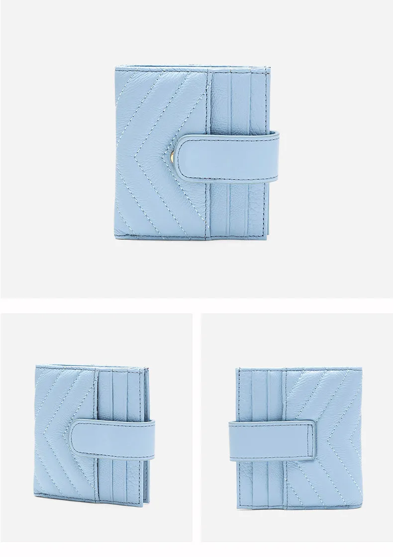 Cute Women Leather Card Holder Small Card Wallet Card Holder Small Wallet Credit Card Holder For Women