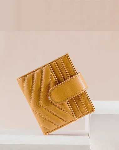 Cute Women Light Pink Leather Card Holder Small Card Wallet Card Holder Small Wallet Credit Card Holder For Women