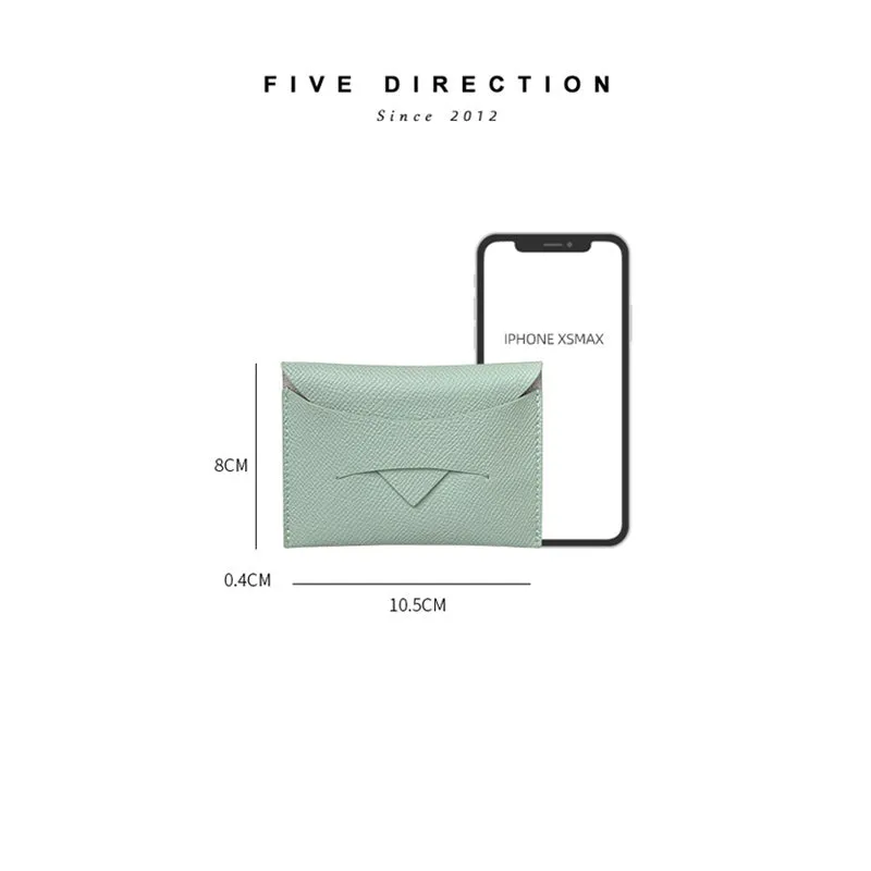 Cute Women Pink Vegan Leather Slim Card Holder Card Wallets Slim Change Wallet Credit Card Holder For Women