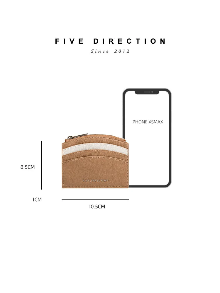 Cute Women Silver Leather Card Holder Small Card Wallet Minimalist Credit Card Holders For Women