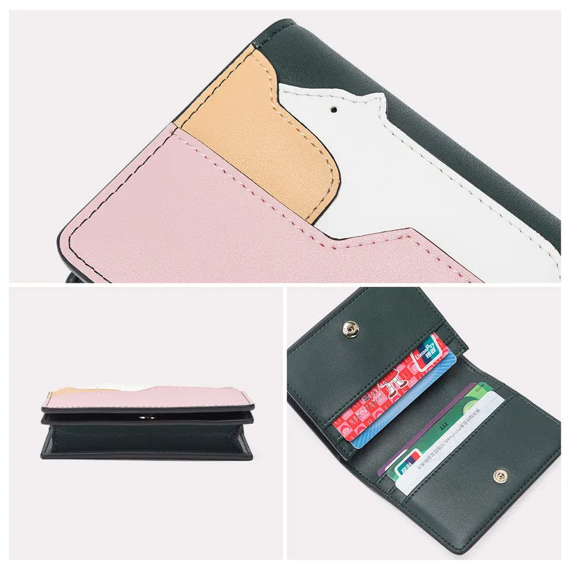 Cutest Women Leather Card Holder Polar Bear Card Wallet Card Holder Credit Card Holder For Women