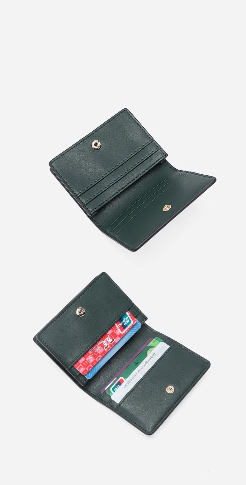 Cutest Women Leather Card Holder Polar Bear Card Wallet Card Holder Credit Card Holder For Women