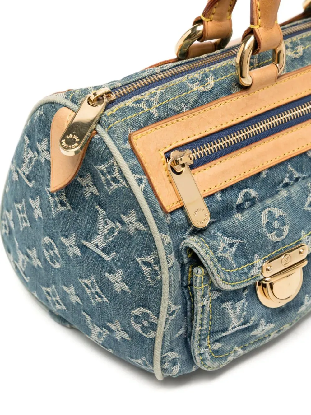 Denim Monogram Bag