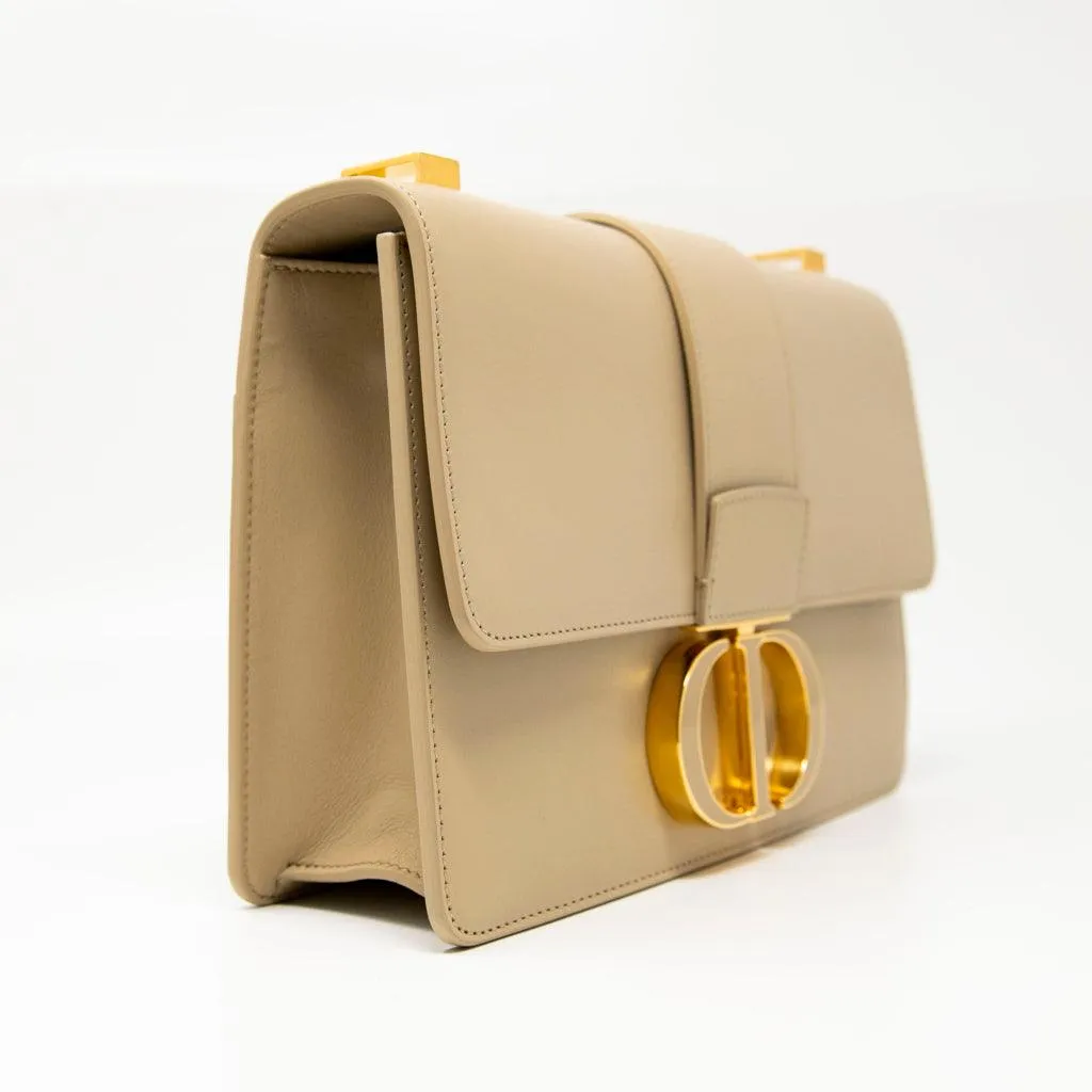 Dior Beige Small Montaigne 30 Box Bag
