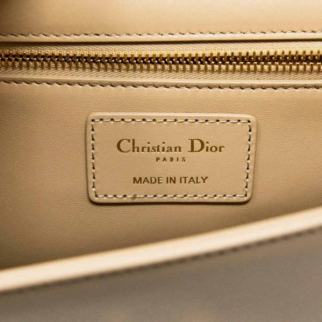 Dior Beige Small Montaigne 30 Box Bag