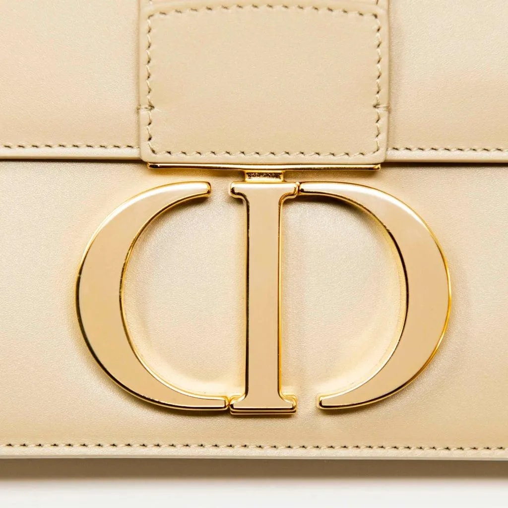 Dior Beige Small Montaigne 30 Box Bag
