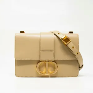 Dior Beige Small Montaigne 30 Box Bag
