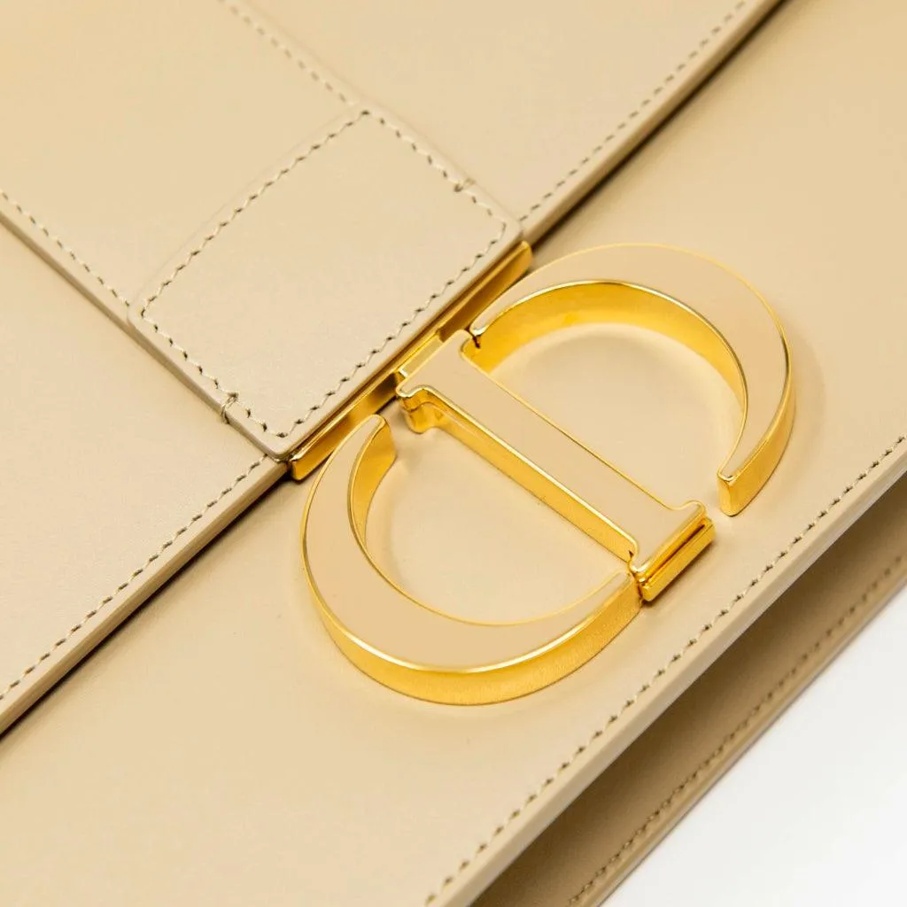 Dior Beige Small Montaigne 30 Box Bag