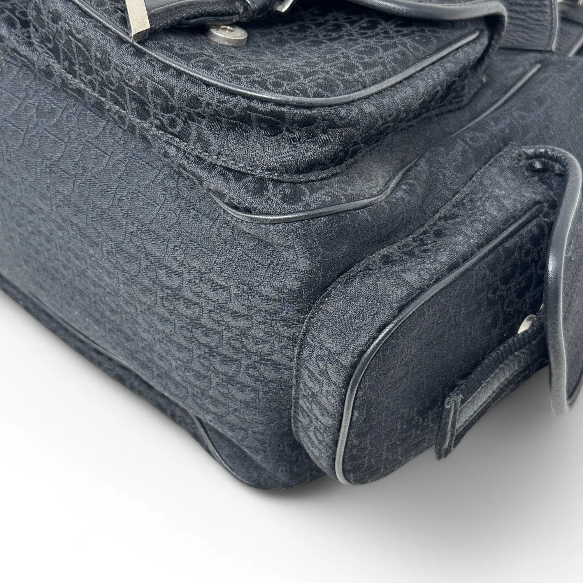 Dior Black Diorissimo Street Chic Hobo