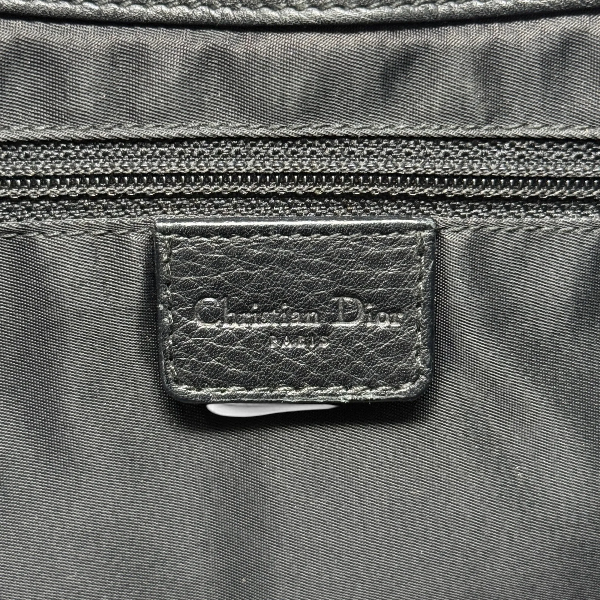 Dior Black Diorissimo Street Chic Hobo