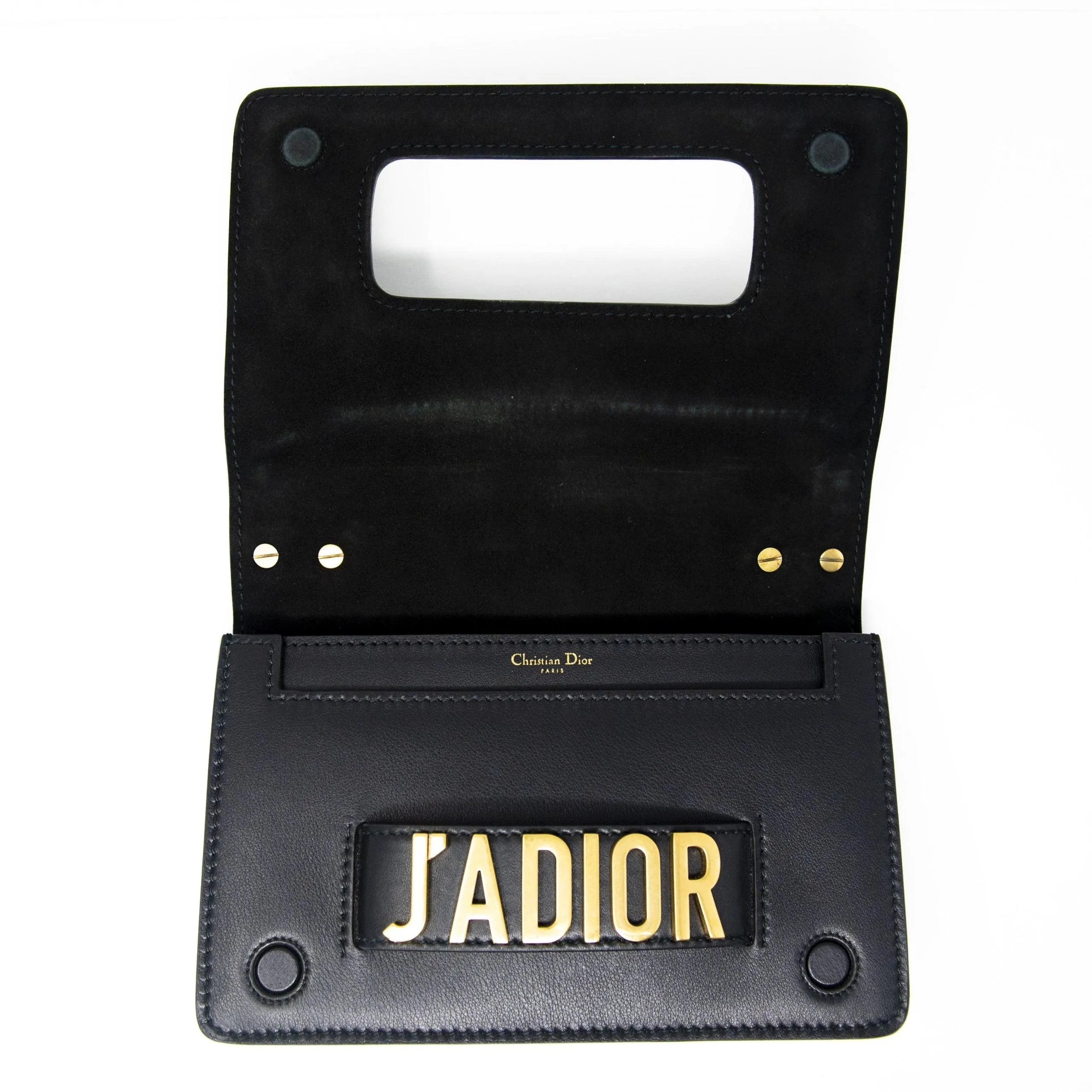 Dior Black J??adior Medium Flap Bag