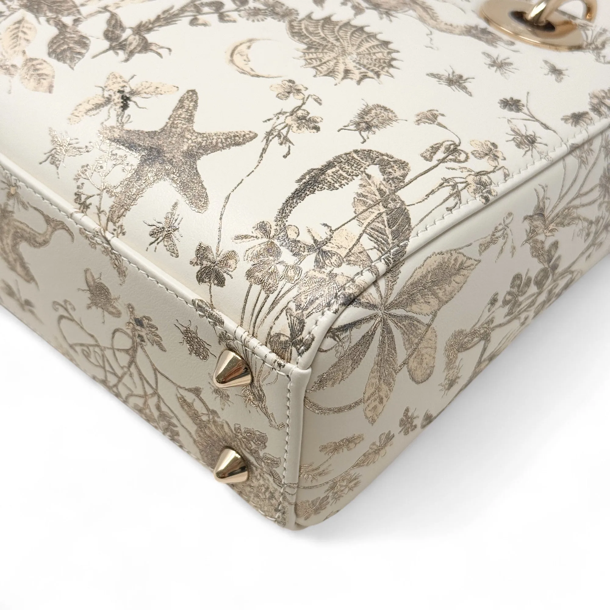 Dior Latte Small Cabinet de Curiosit??s Lady Dior Bag