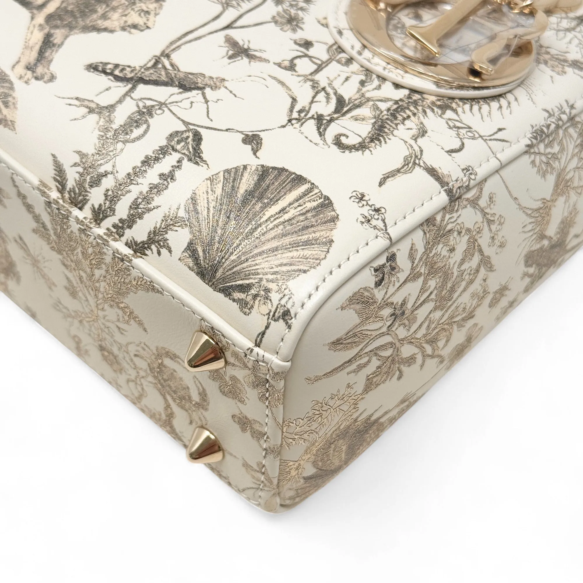 Dior Latte Small Cabinet de Curiosit??s Lady Dior Bag