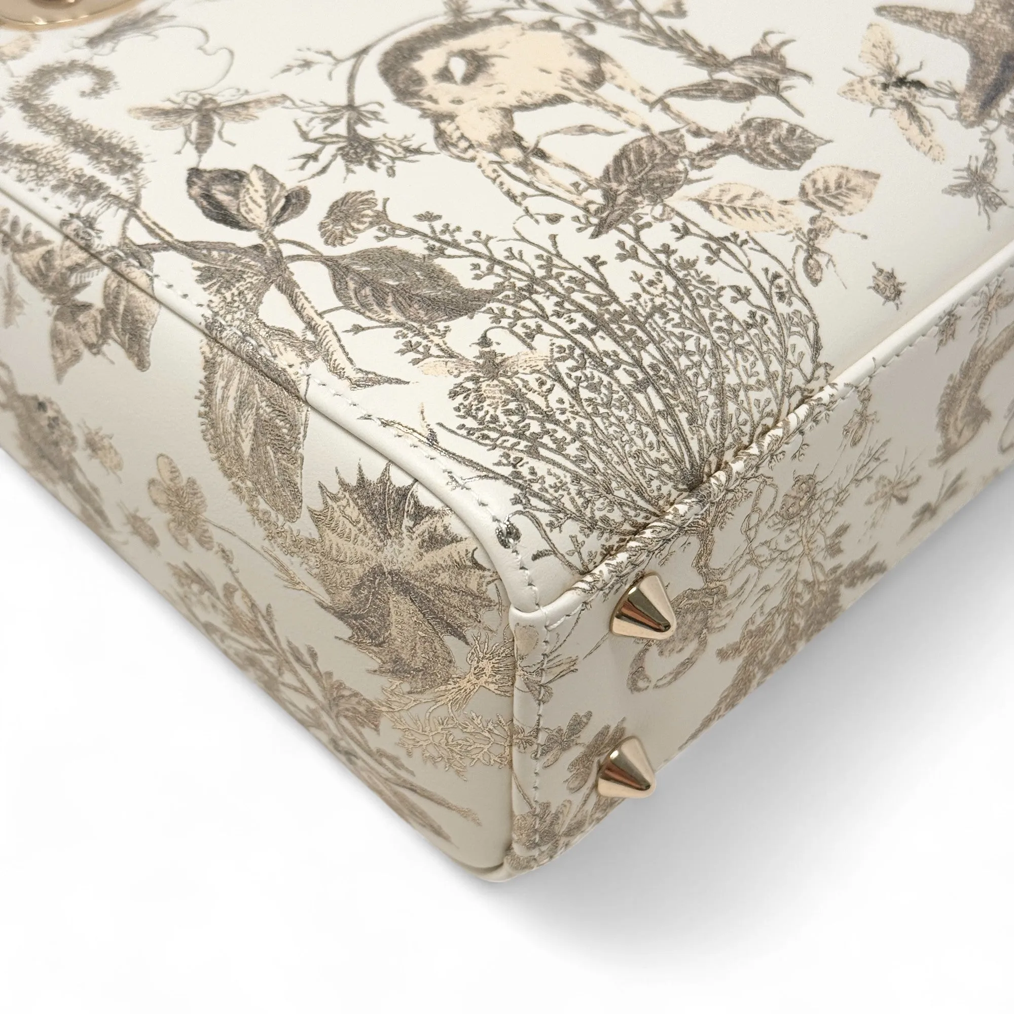 Dior Latte Small Cabinet de Curiosit??s Lady Dior Bag