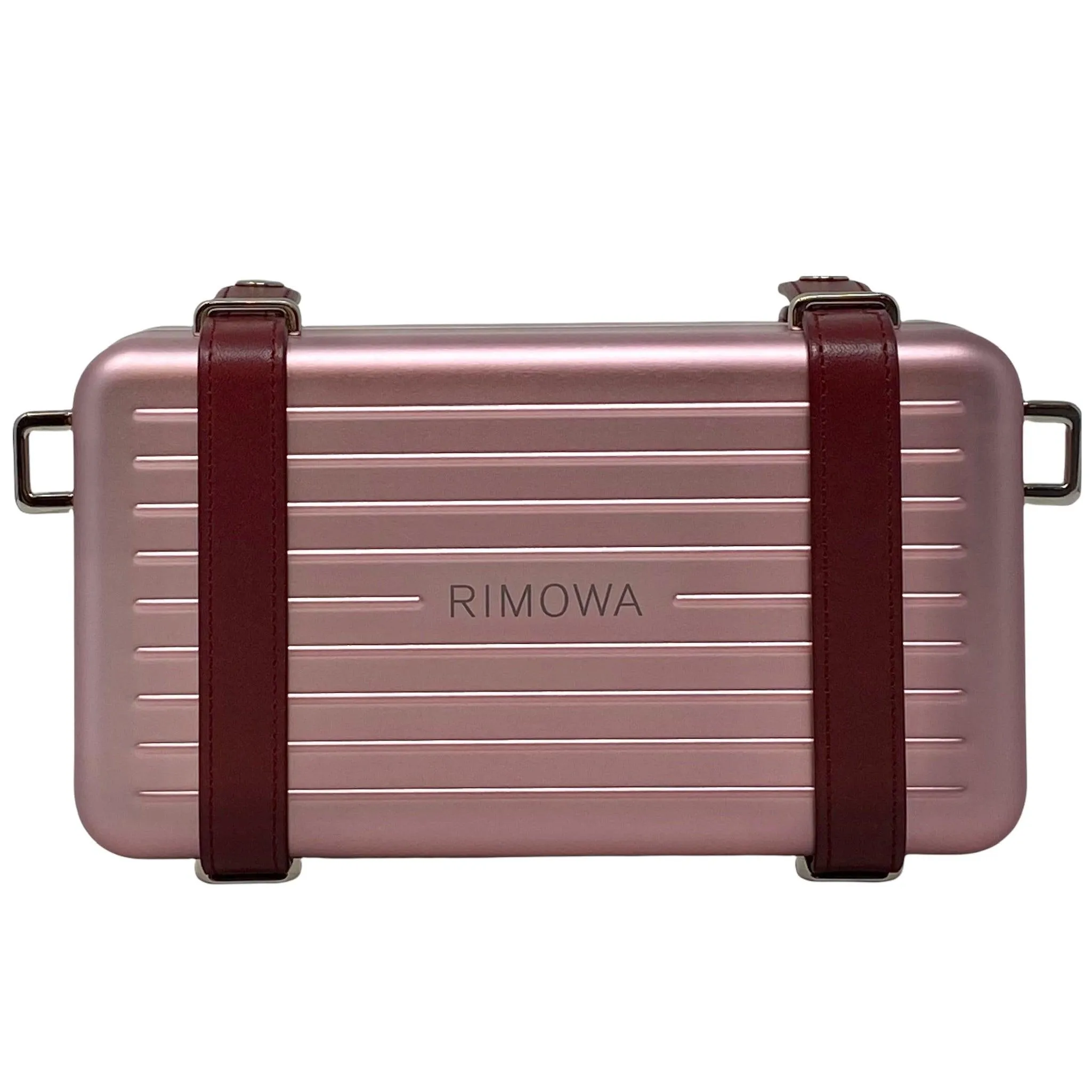 Dior x Rimowa Rose Aluminum Personal Clutch