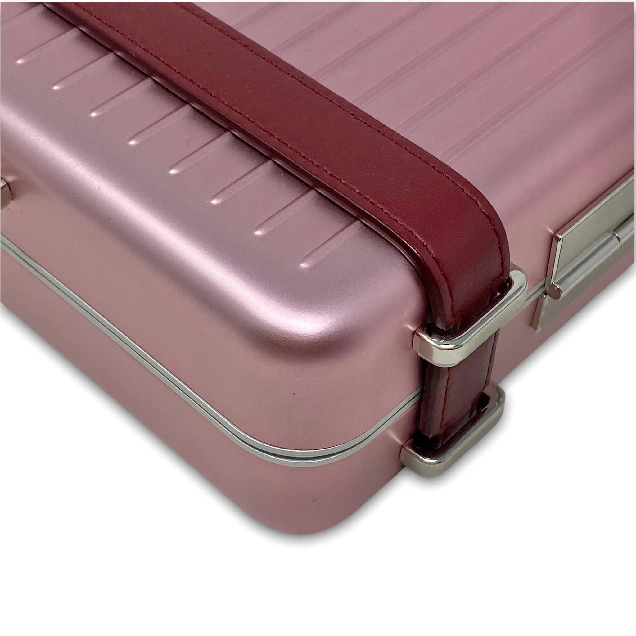 Dior x Rimowa Rose Aluminum Personal Clutch