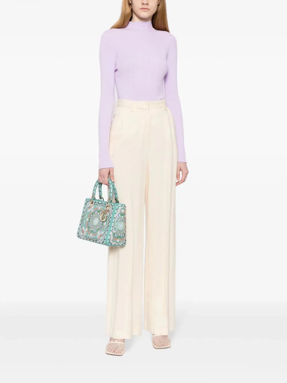 Embroidered Lady Dior Bag