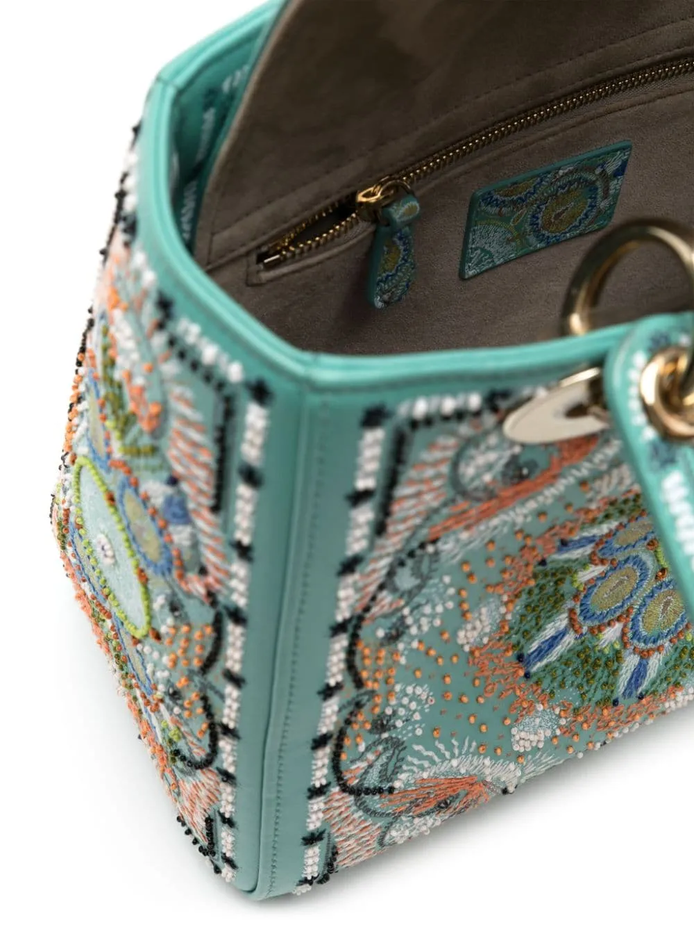 Embroidered Lady Dior Bag