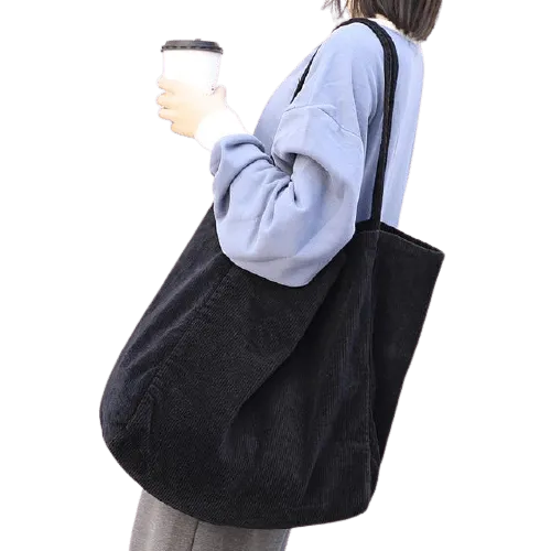 Fashion Corduroy Shoulder Bag