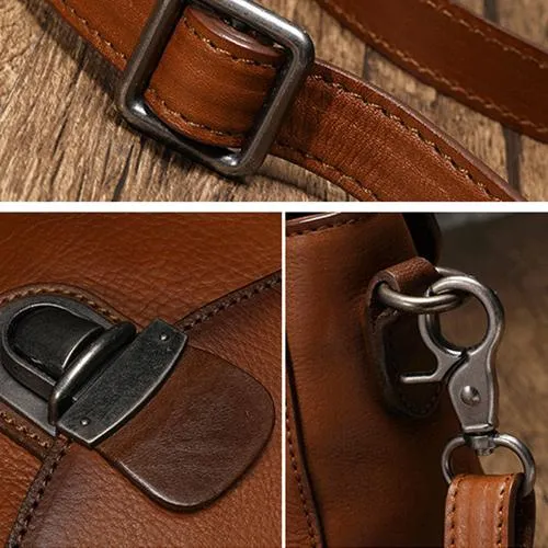 Fashion Womens Black Leather Satchel Handbag Small Brown Satchel Bag Crossbody Bags for Ladies