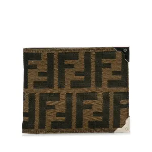 Fendi Canvas Bill Wallet (Bi-Fold) (Pre-Owned)