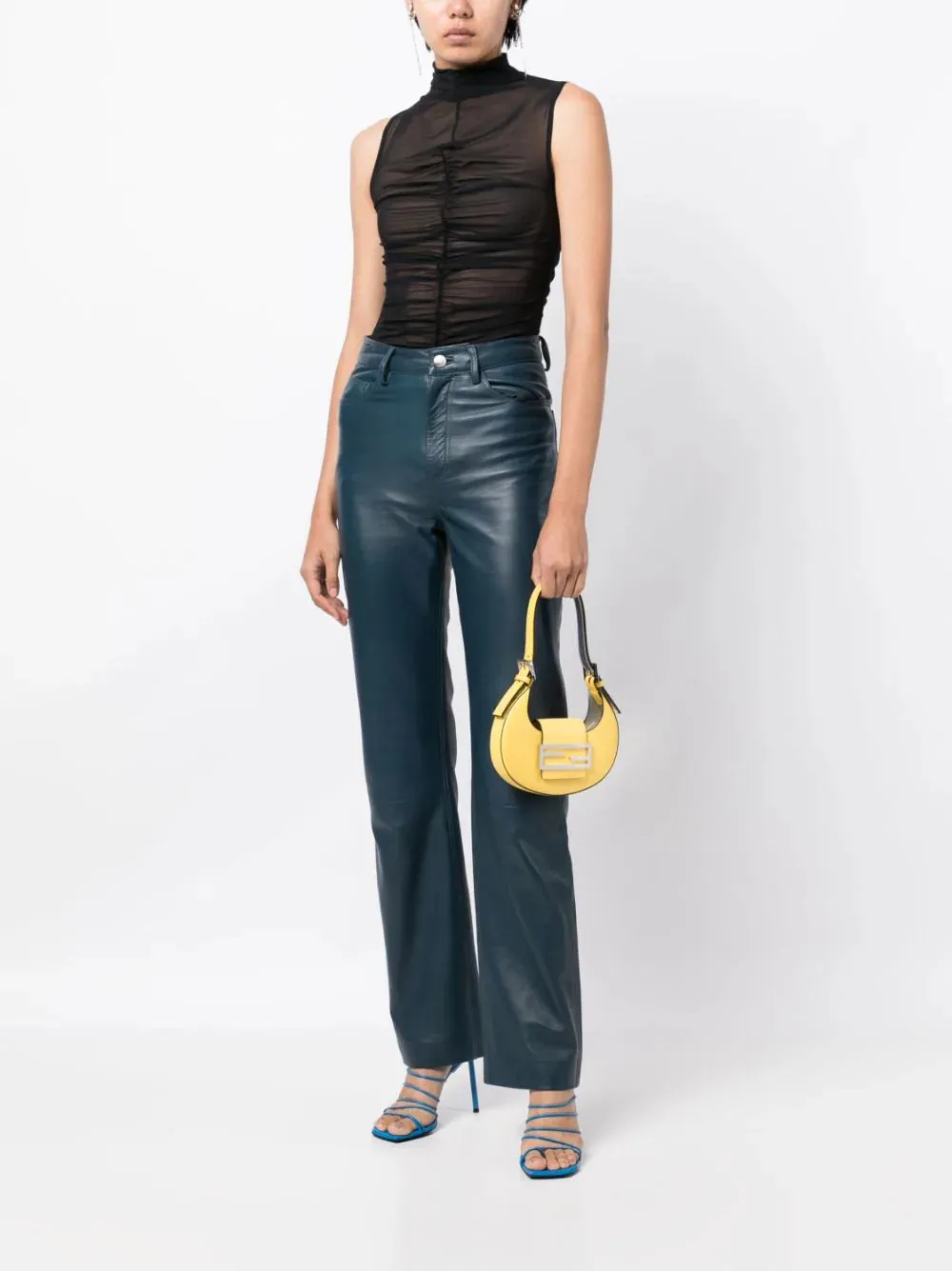 Fendi Cookie Yellow Bag