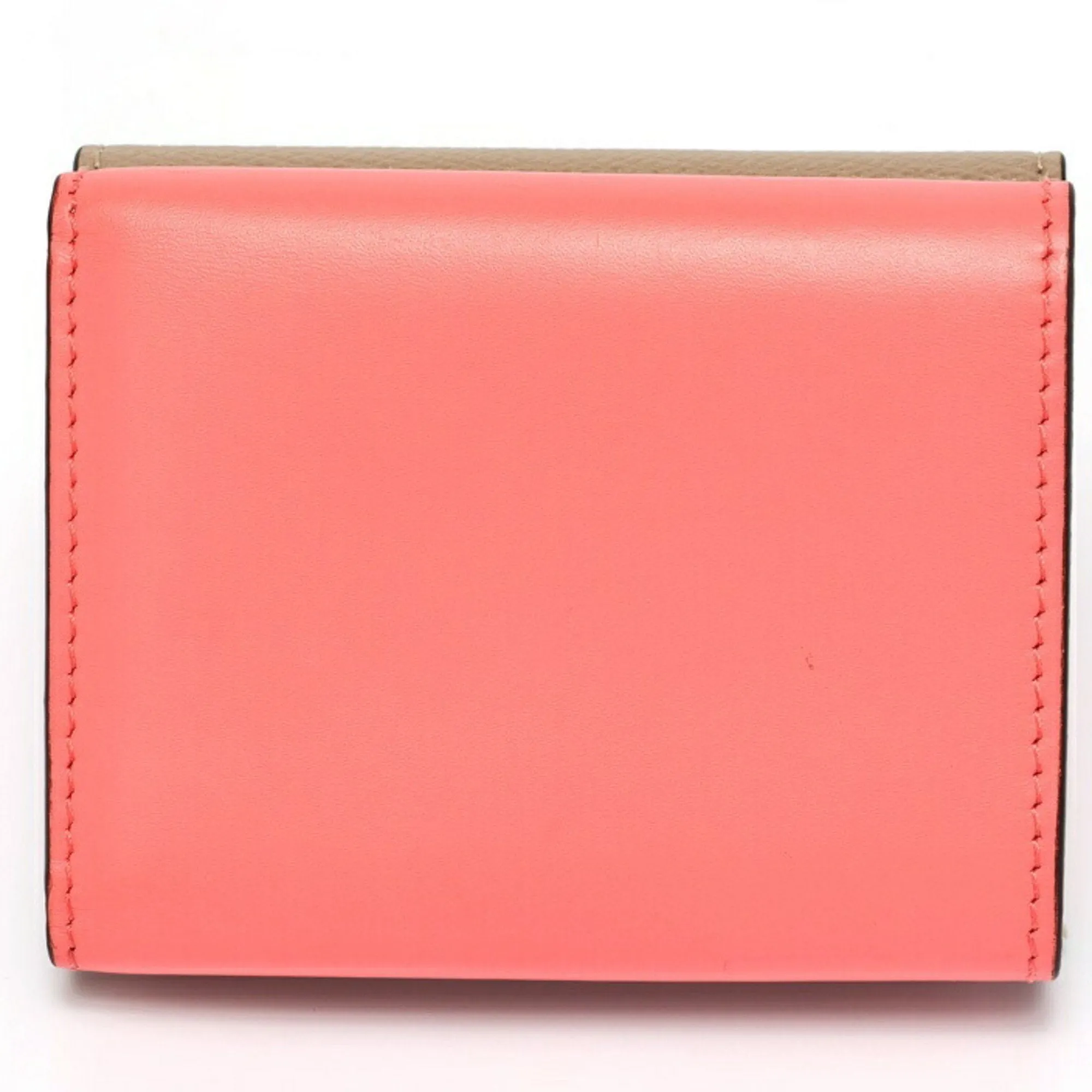 Fendi ish pink Leather Wallet (Tri-Fold) (Pre-Owned)