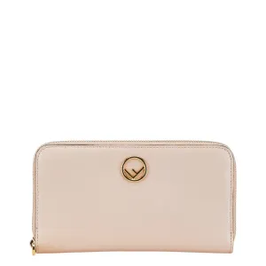 Fendi Leather Long Wallet (Bi-Fold) (Pre-Owned)