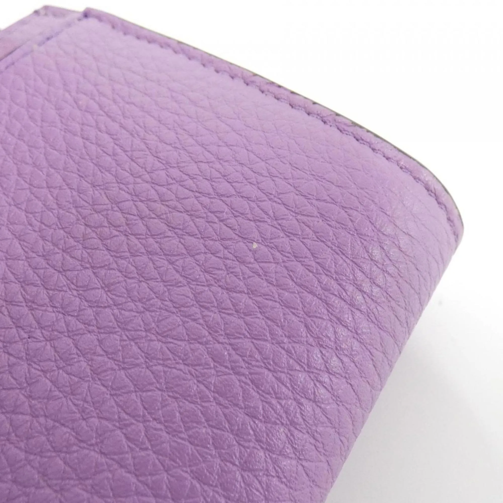 Fendi Leather Long Wallet (Bi-Fold) (Pre-Owned)