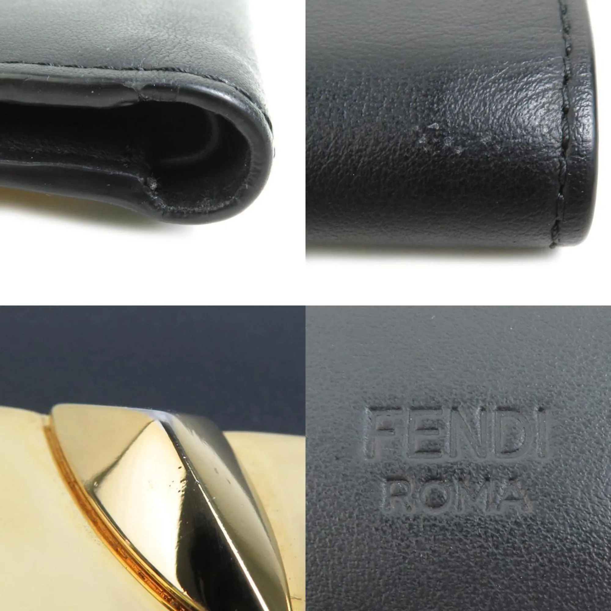 Fendi Leather Wallet (Bi-Fold) (Pre-Owned)