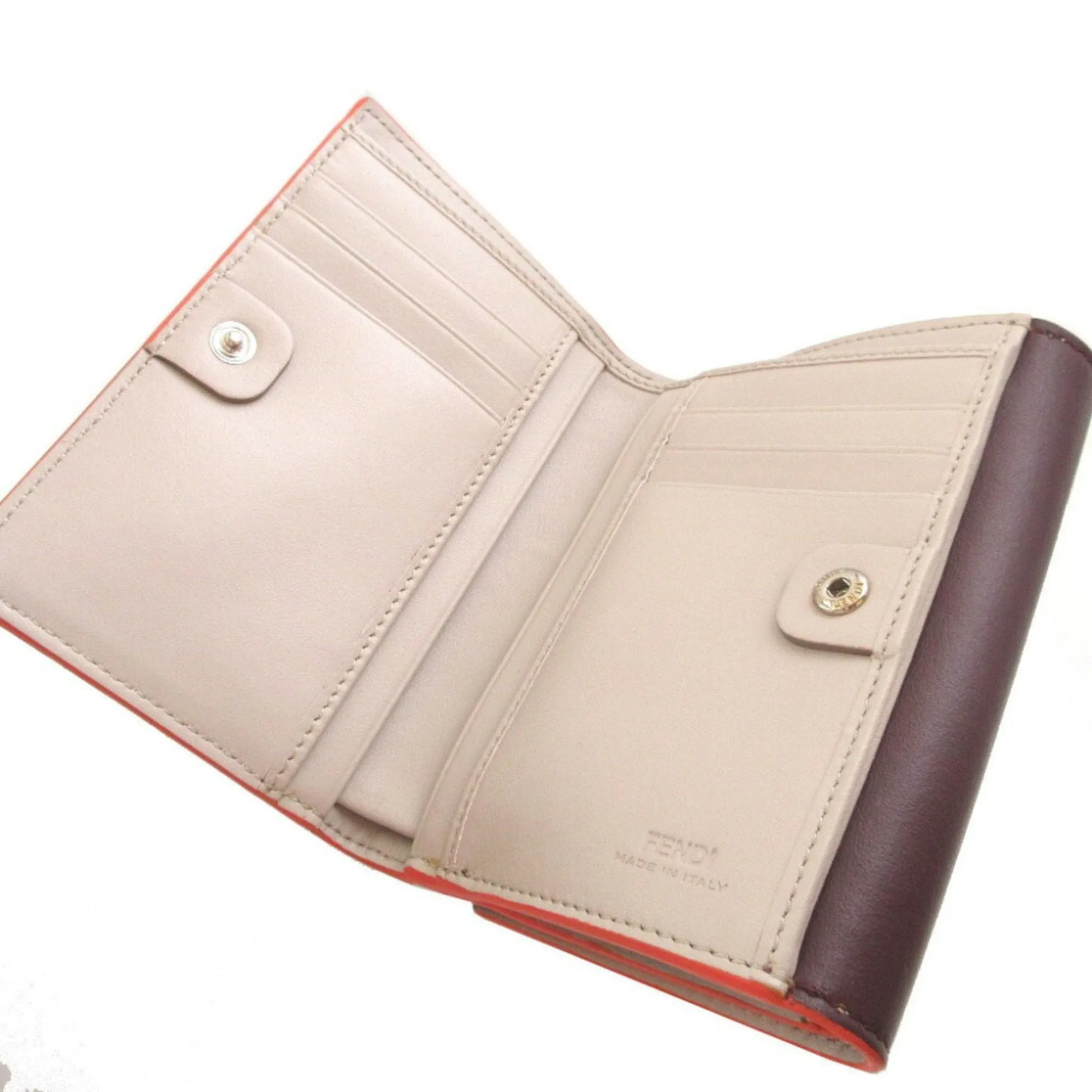 Fendi Leather Wallet (Bi-Fold) (Pre-Owned)