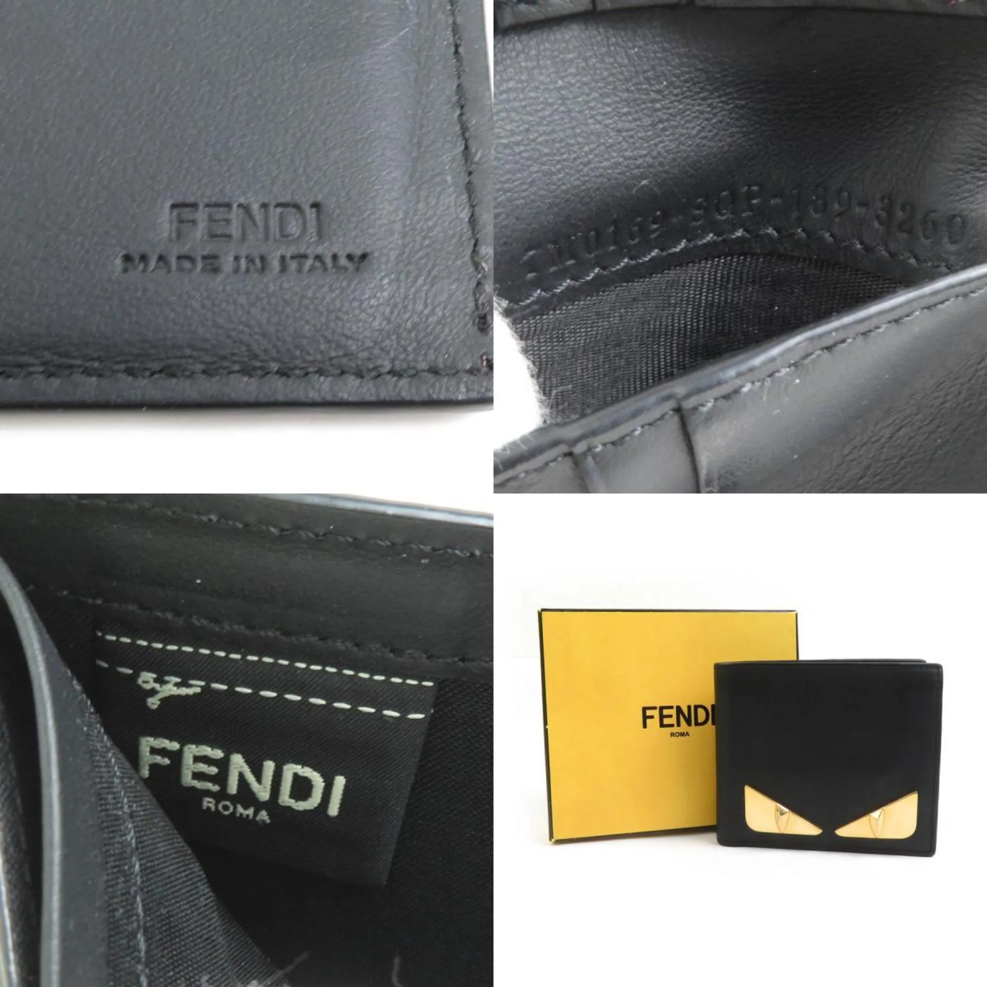 Fendi Leather Wallet (Bi-Fold) (Pre-Owned)