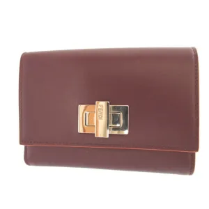 Fendi Leather Wallet (Bi-Fold) (Pre-Owned)