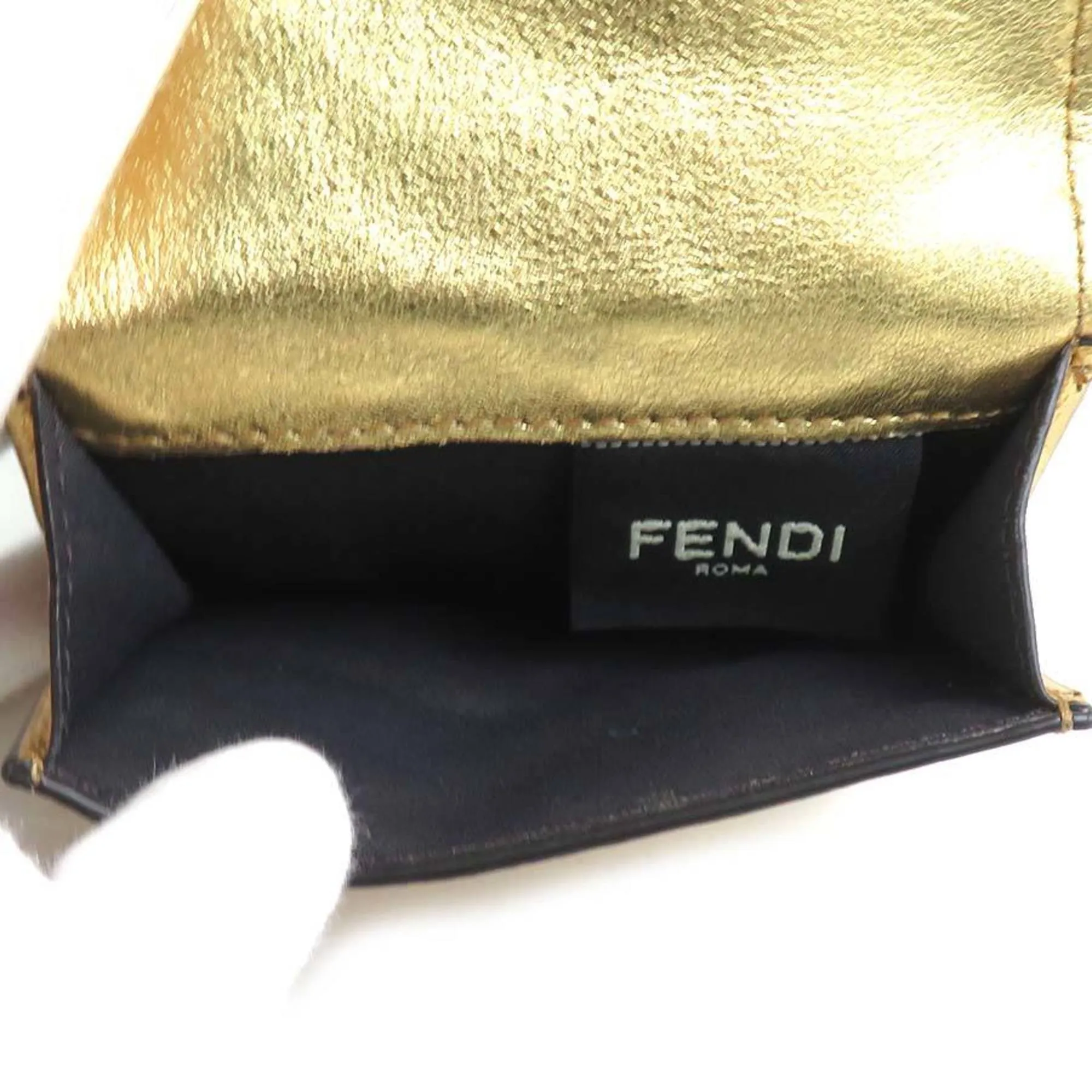 Fendi Leather Wallet (Tri-Fold) (Pre-Owned)