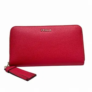 Furla Leather Long Wallet (Bi-Fold) (Pre-Owned)